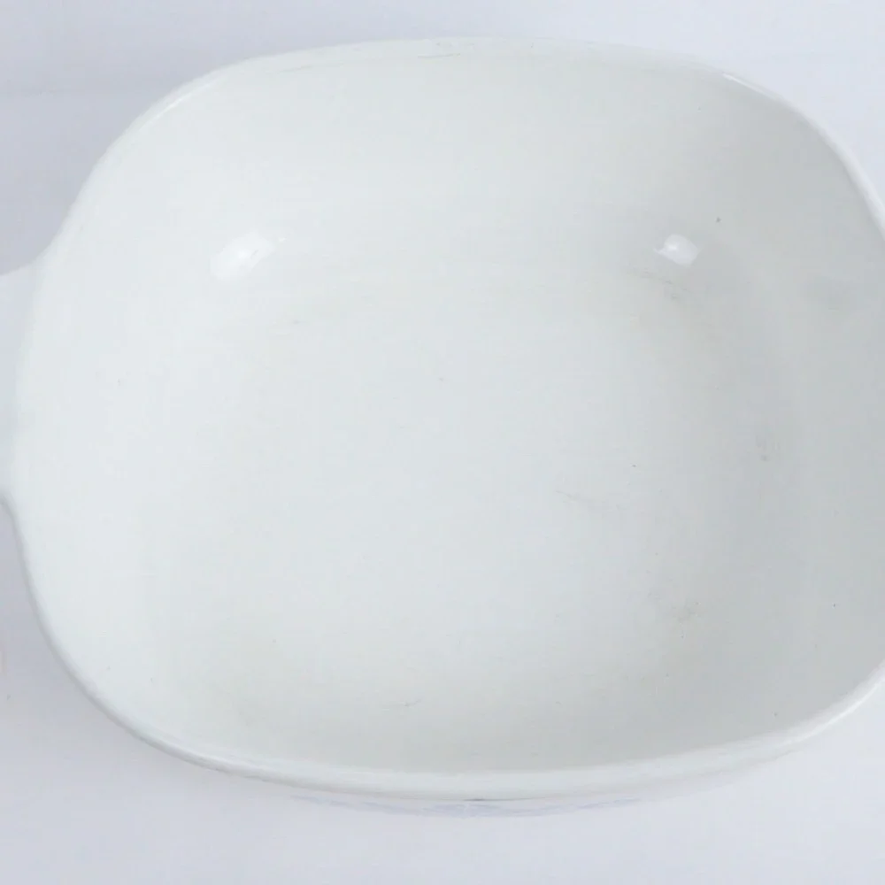 VTG Blue Cornflower Corning Ware 1 QT. Glass Lid w/ Large Knob Made in USA